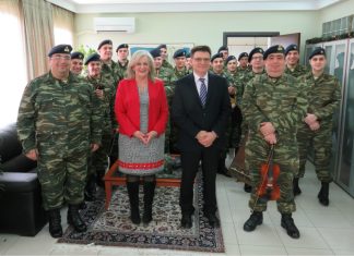 Ευχές και κάλαντα πρωτοχρονιάς στον Αντιπεριφερειάρχη Έβρου