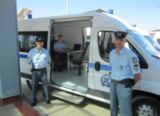 Δρομολόγια Κινητών Αστυνομικών Μονάδων Θράκης