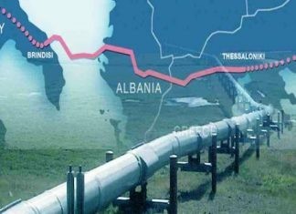 Ολοκληρώθηκαν 95 χλμ. του αγωγού φυσικού αερίου ΤΑΡ