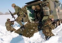 16η Μεραρχία Έβρου: Έβγαλαν βόλτα τα θηρία στα χιόνια
