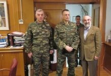 Εθιμοτυπική επίσκεψη του Αρχηγού Γ.Ε.Σ., Αντιστράτηγου Αλκιβιάδη Στεφανή, στον Δήμαρχο Αλεξανδρούπολης