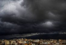 Συνεχίζονται οι σχυρές βροχές και καταιγίδες σε όλη την χώρα σήμερα Τετάρτη