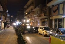 Οι αγρότες μπήκαν με τα τρακτέρ στην Κομοτηνή -video