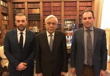 Συνάντηση K. Χατζημιχαήλ με τον Πρόεδρο της Ελληνικής Δημοκρατίας