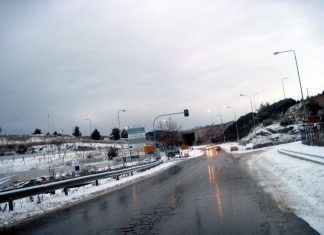 Χιόνια και τσουχτερό κρύο σήμερα Σάββατο