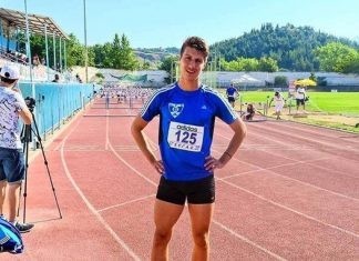 Ο εμποδιστής του ΜΓΣ Εθνικού, Γιώργος Σιταρίδης, συμμετέχει στο Βαλκανικό κλειστού στίβου