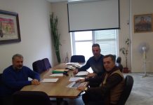 Συνάντηση Β. Ρούφου με τη διοίκηση του ΠΓΝΑ