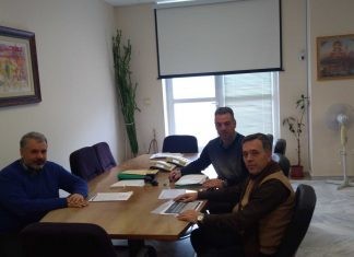 Συνάντηση Β. Ρούφου με τη διοίκηση του ΠΓΝΑ