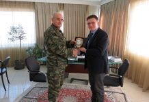 Ο Διοικητής 1ης Στρατιάς, επισκέφθηκε τον Αντιπεριφερειάρχη Έβρου