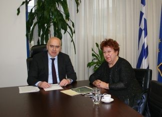 Συνάντηση του Περιφερειάρχη ΑΜΘ με τη Δήμαρχο Καβάλας