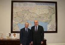 Επίσκεψη στον Περιφερειάρχη ΑΜΘ του Γενικού Προξένου της Ρωσίας στη Θεσσαλονίκη