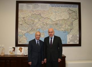 Επίσκεψη στον Περιφερειάρχη ΑΜΘ του Γενικού Προξένου της Ρωσίας στη Θεσσαλονίκη