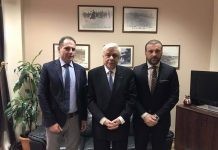 Συνάντηση του Προέδρου της Δημοκρατίας με τον πρόεδρο της ΟΕΕΘ
