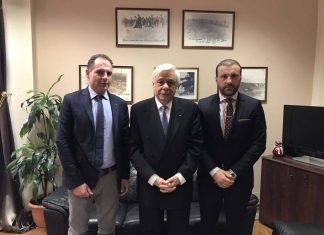 Συνάντηση του Προέδρου της Δημοκρατίας με τον πρόεδρο της ΟΕΕΘ