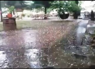 Καταιγίδες και χαλάζι σαρώνουν τη χώρα