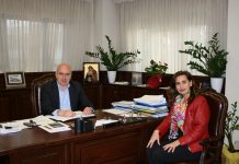 Συνάντηση του Περιφερειάρχη ΑΜΘ με τη βουλευτή Δράμας κ. Χαρά Κεφαλίδου