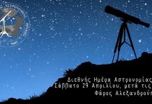 Αλεξανδρούπολη: Παρατήρηση με τηλεσκόπια με αφορμή τη Διεθνή Ημέρα Αστρονομίας