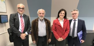 Επίσκεψη του Γενικού Προξένου της Γαλλίας στα γραφεία του Ο.Λ.Α.