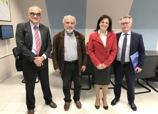 Επίσκεψη του Γενικού Προξένου της Γαλλίας στα γραφεία του Ο.Λ.Α.