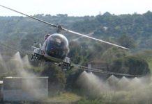 Aεροψεκασμός για την καταπολέμηση των κουνουπιών σλημερα Μ. Πέμπτη στον Έβρο