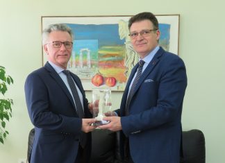 Συνάντηση του Αντιπεριφερειάρχη Έβρου με τον Γενικό Πρόξενο της Γαλλίας