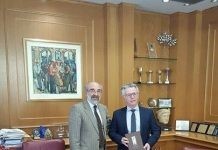 Εθιμοτυπική επίσκεψη του Γενικού Πρόξενου της Γαλλίας στη Θεσσαλονίκη στον Δήμαρχο Αλεξανδρούπολης