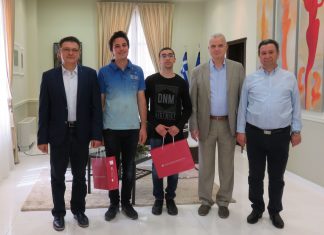 Βράβευση μαθητών από τον Αντιπεριφερειάρχη Έβρου