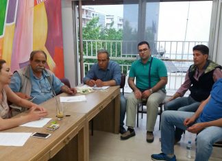 Συνάντηση των Αστυνομικών της Αλεξανδρούπολης με Βουλευτές του ΣΥΡΙΖΑ