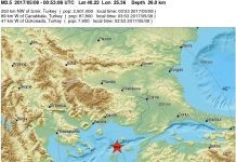 Σεισμός μεταξύ Λήμνου και Σαμοθράκης