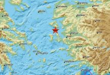 Ισχυρός σεισμός, ιδιαίτερα αισθητός στην Αλεξανδρούπολη, έγινε πριν λίγο στη Μυτιλήνη