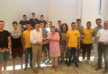 Τους πρωταθλητές του Γενικού Λυκείου Σουφλίου τίμησε ο Αντιπεριφερειάρχης Έβρου