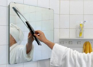Εξαφάνισε τους λεκέδες από τους καθρέφτες του μπάνιου με…