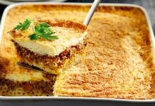 Συνταγή για το πιο γρήγορο και νόστιμο παστίτσιο από τα χεράκια της μαμάς