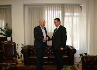 Συνάντηση του Περιφερειάρχη ΑΜΘ με τον Νομάρχη του Κίρτζαλι