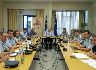 Σύσκεψη του Περιφερειάρχη ΑΜΘ με στελέχη της Εγνατίας Οδού και της Αστυνομικής Διεύθυνσης της Περιφέρειας για την απαγόρευση της κυκλοφορίας βαρέων οχημάτων στο περιφερειακό οδικό δίκτυο
