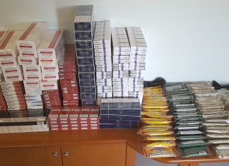 Σύλληψη 6 ημεδαπών για κατοχή λαθραίων πακέτων τσιγάρων και καπνού