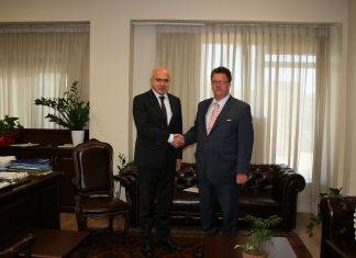 Συνάντηση του Περιφερειάρχη ΑΜΘ με τον εντεταλμένο της γερμανικής κυβέρνησης για την Ελληνογερμανική Συνέλευση