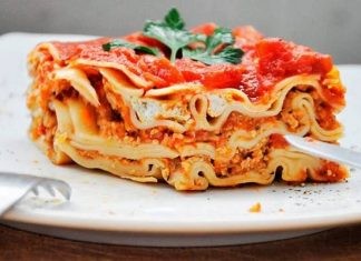 Healthy food: Λαζάνια με κιμά από σόγια!