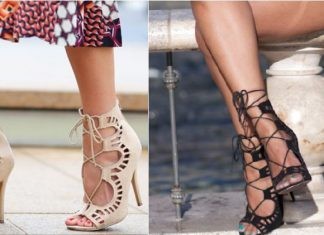 Lace up πέδιλα: Το hot trend της σεζόν