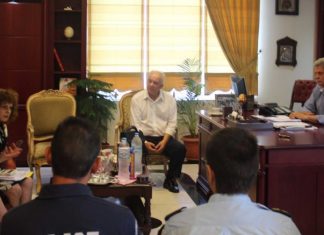 Σύσκεψη με την Διεύθυνση Δημόσιας Υγείας της ΠΑΜΘ και υπηρεσιακούς παράγοντες για το πρόγραμμα καταπολέμησης των κουνουπιών