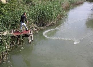 Συνελήφθησαν 2 υπήκοοι Βουλγαρίας για παράνομη αλιεία στο φράγμα του Θησαυρού