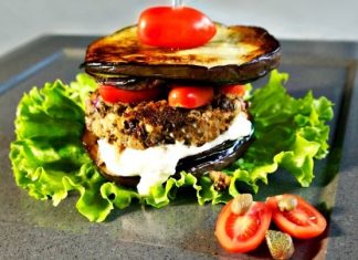 Burger για χορτοφάγους με λίγες θερμίδες!