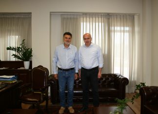 Συνάντηση του Περιφερειάρχη ΑΜΘ με τον Διοικητή του νοσοκομείου Δράμας