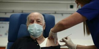 Με καταγωγή από τα Ρίζια Ορεστιάδας του Έβρου ο πρώτος ηλικιωμένος που εμβολιάστηκε για κορονοϊό στην Ελλάδα (βίντεο)