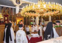 Σε Αμπελάκια, Ψαθάδες και Παλιούρι ιερούργησε ο μητροπολίτης Δαμασκηνός για την εορτή του Αγίου Παντελεήμωνος