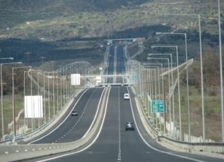 Προσωρινές κυκλοφοριακές ρυθμίσεις στην Εγνατία Οδό προς Καβάλα λόγω κατασκευής Χώρου Στάθμευσης Αυτοκινήτων