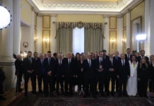 Ορκίστηκαν τα νέα μέλη της κυβέρνησης