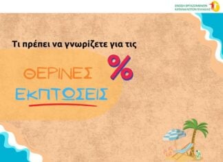 Θερινές εκπτώσεις 2026: Ξεκινούν στις 13 Ιουλίου – Τι πρέπει να προσέξουν οι καταναλωτές