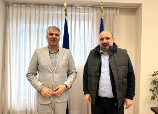 Χ. Τοψίδης υποδέχθηκε τον βουλευτή Μαγνησίας Χρήστο Τριαντόπουλο για θέματα του Έβρου