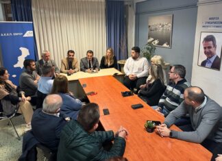 Συνάντηση Κώστα Σκρέκα με τη ΔΕΕΠ Έβρου και συζήτηση για ανάπτυξη και υποδομές